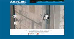 Desktop Screenshot of anselmisrl.it
